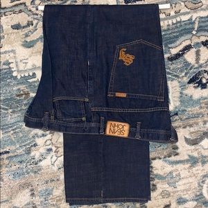 Sean John Mens Dark Denim Jeans 42 X 33 